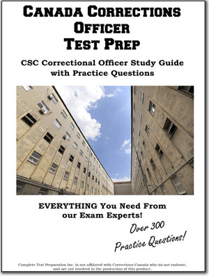cover image of Canada Corrections Officer Test Prep
